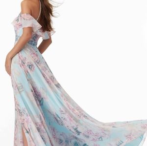 Floral prom dress
